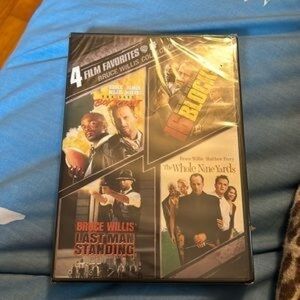 Bruce Willis 4-Film Favorites DVD Set - Black